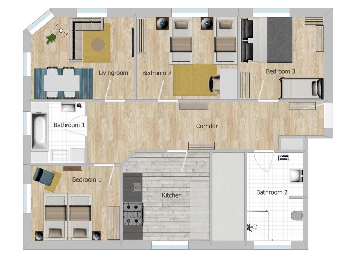 Apartment Lta Zentral - Praktisch Und Schick! Coburg